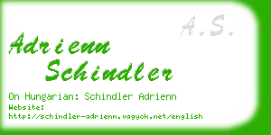 adrienn schindler business card